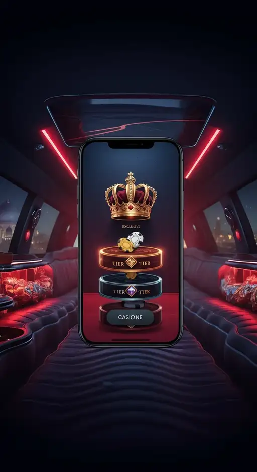 Tableau récapitulatif des avantages VIP de Prince Ali Casino, montrant les différents niveaux, cashback, bonus exclusifs et services personnalisés.